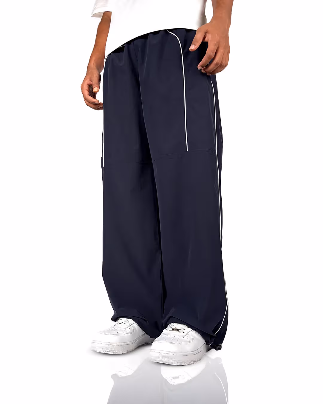 Navy Aviator Parachute Pants image 1
