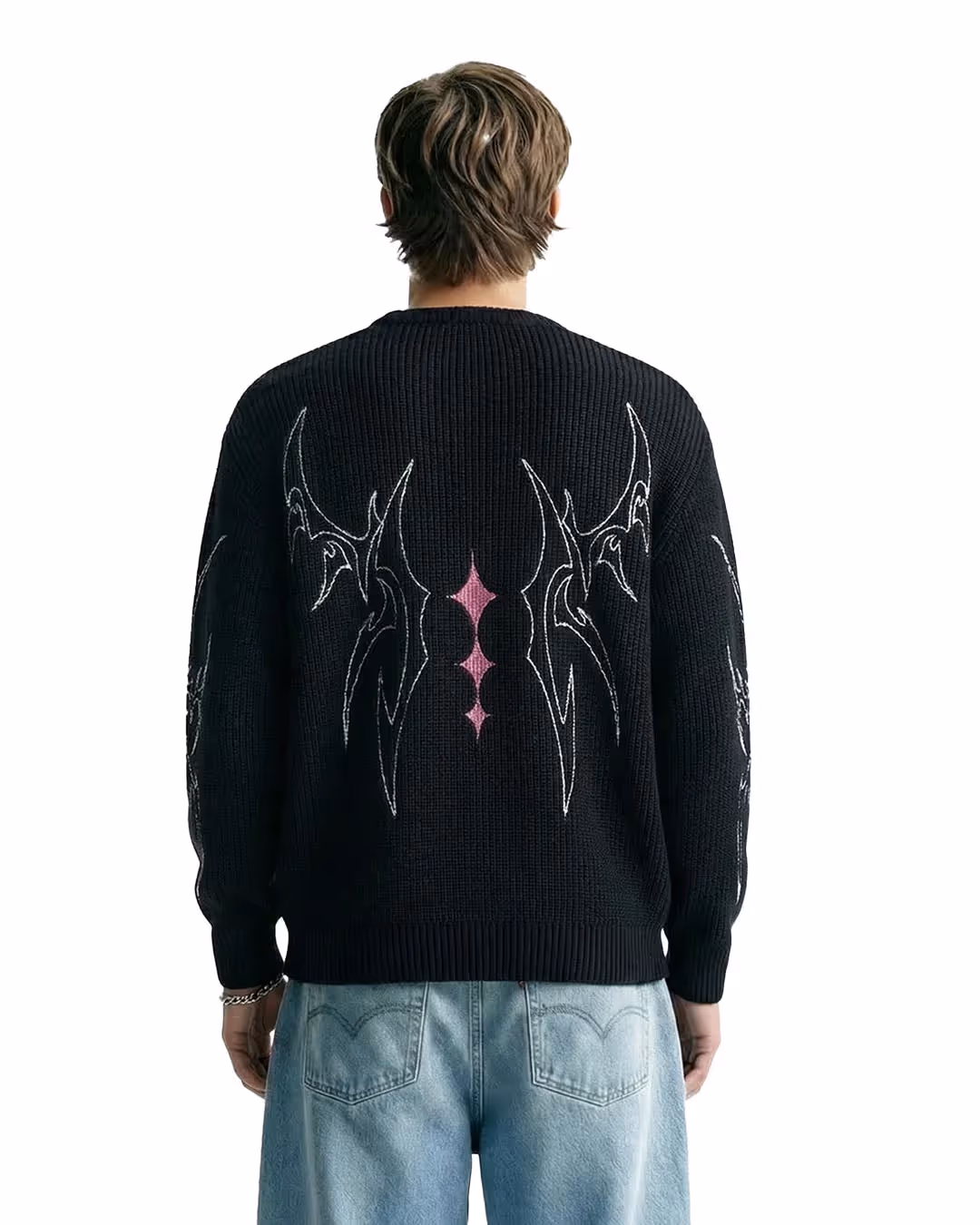Night Born Full Sleeves Knit T-Shirt image 1