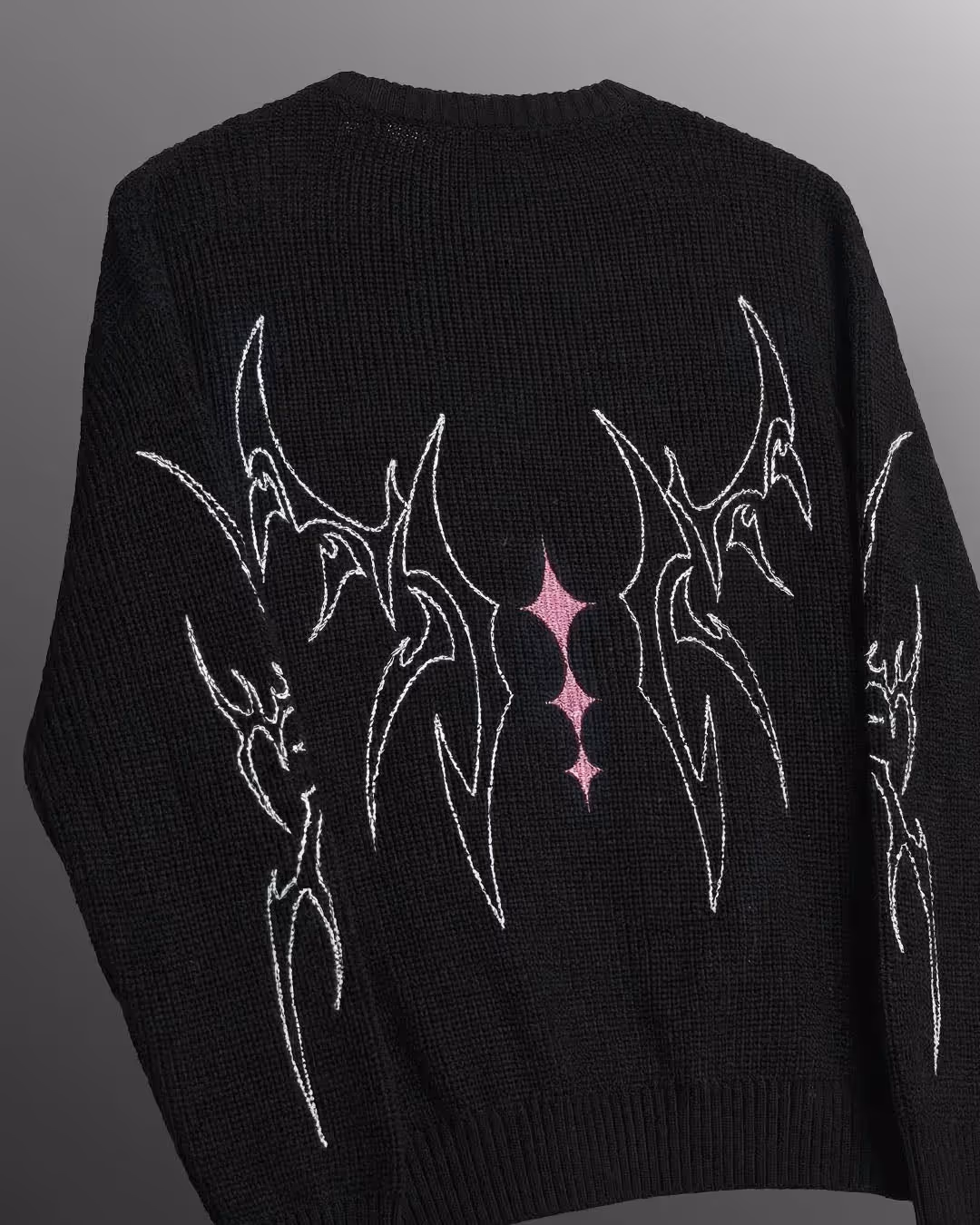 Night Born Full Sleeves Knit T-Shirt image 4
