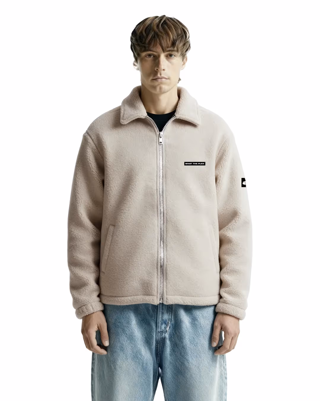 No Distraction Off-White Cloud Feel Jacket image 1