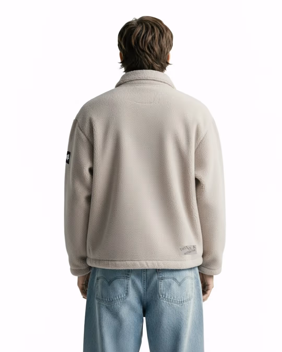 No Distraction Off-White Cloud Feel Jacket  image 2