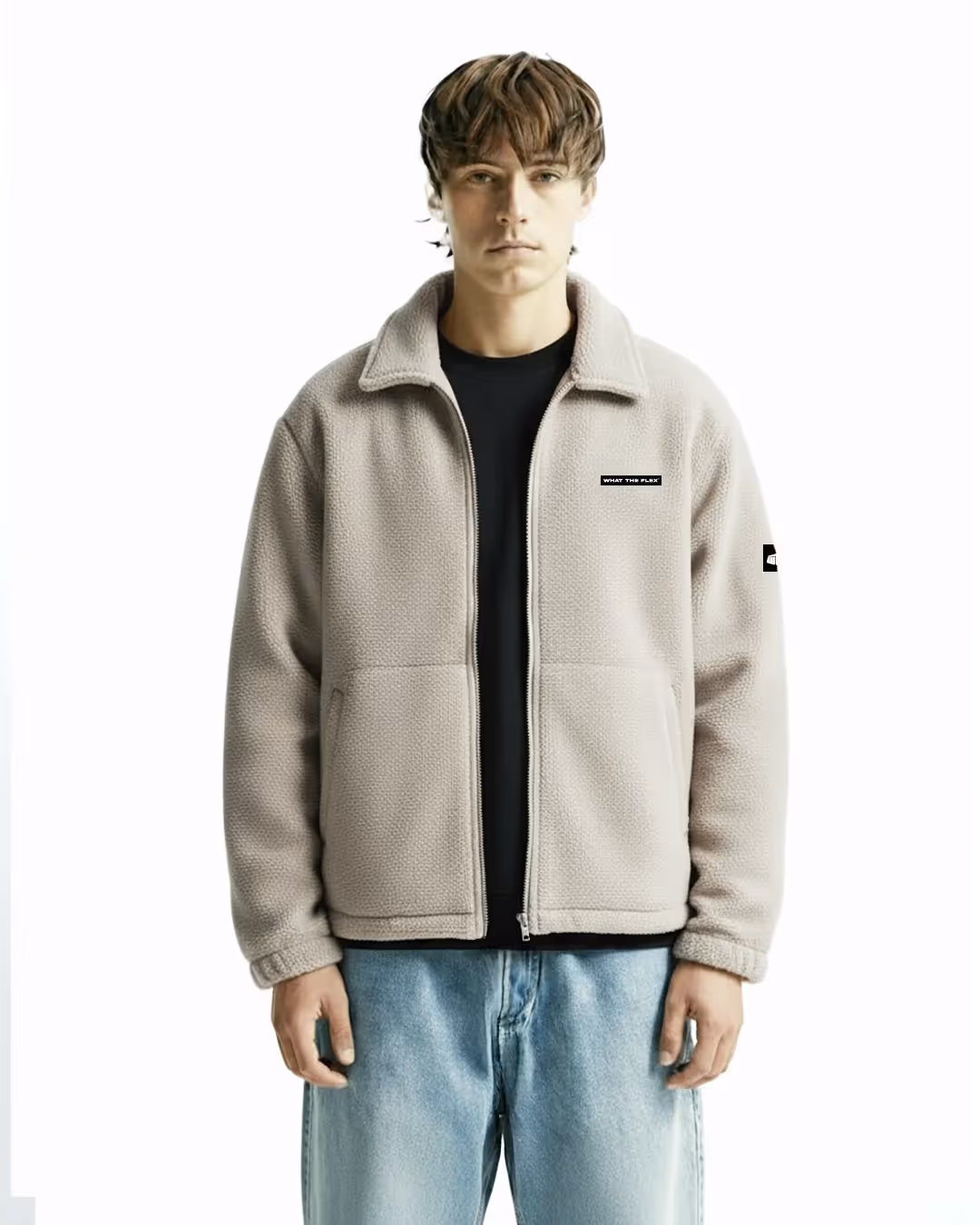 No Distraction Off-White Cloud Feel Jacket  image 3