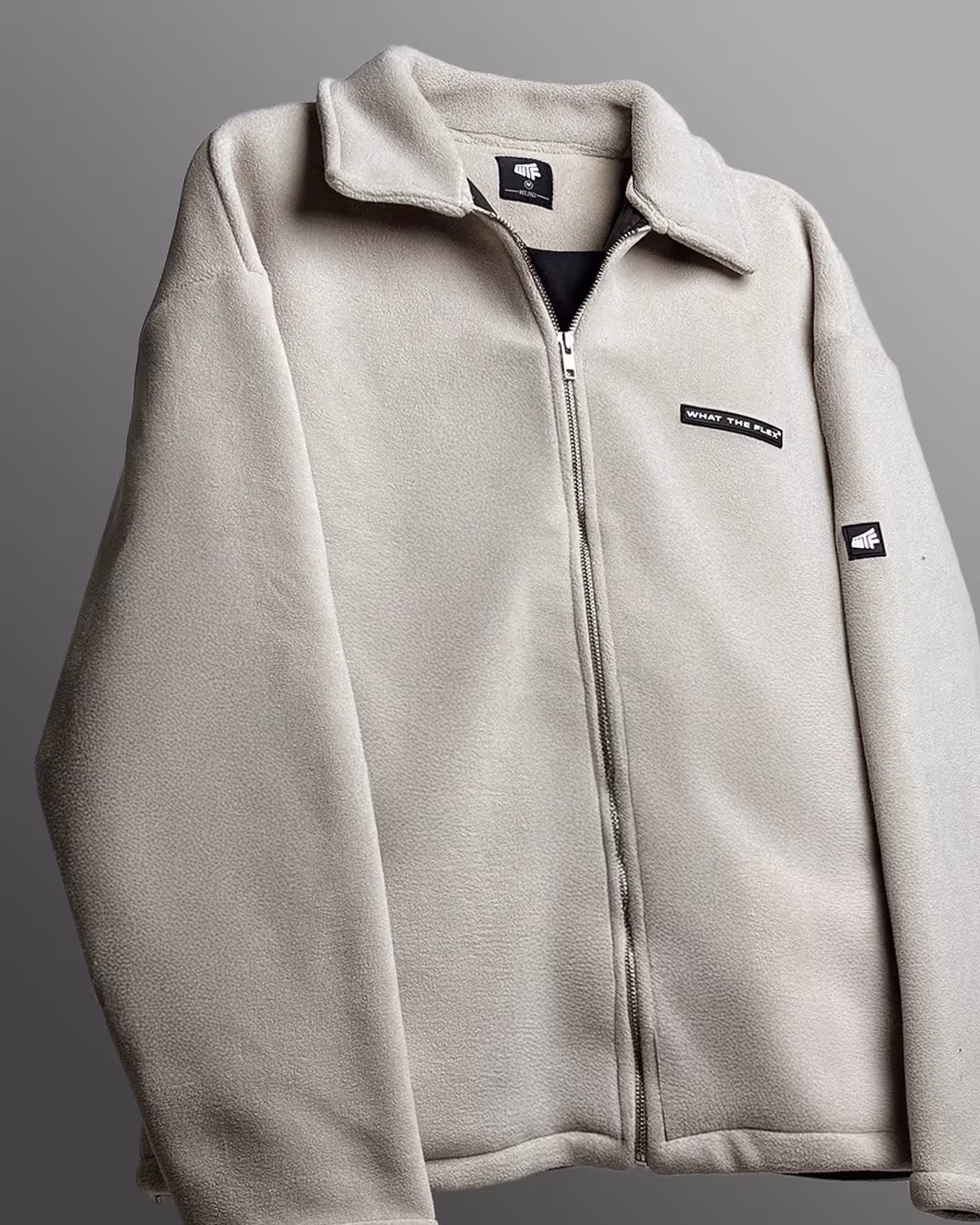 No Distraction Off-White Cloud Feel Jacket  image 5