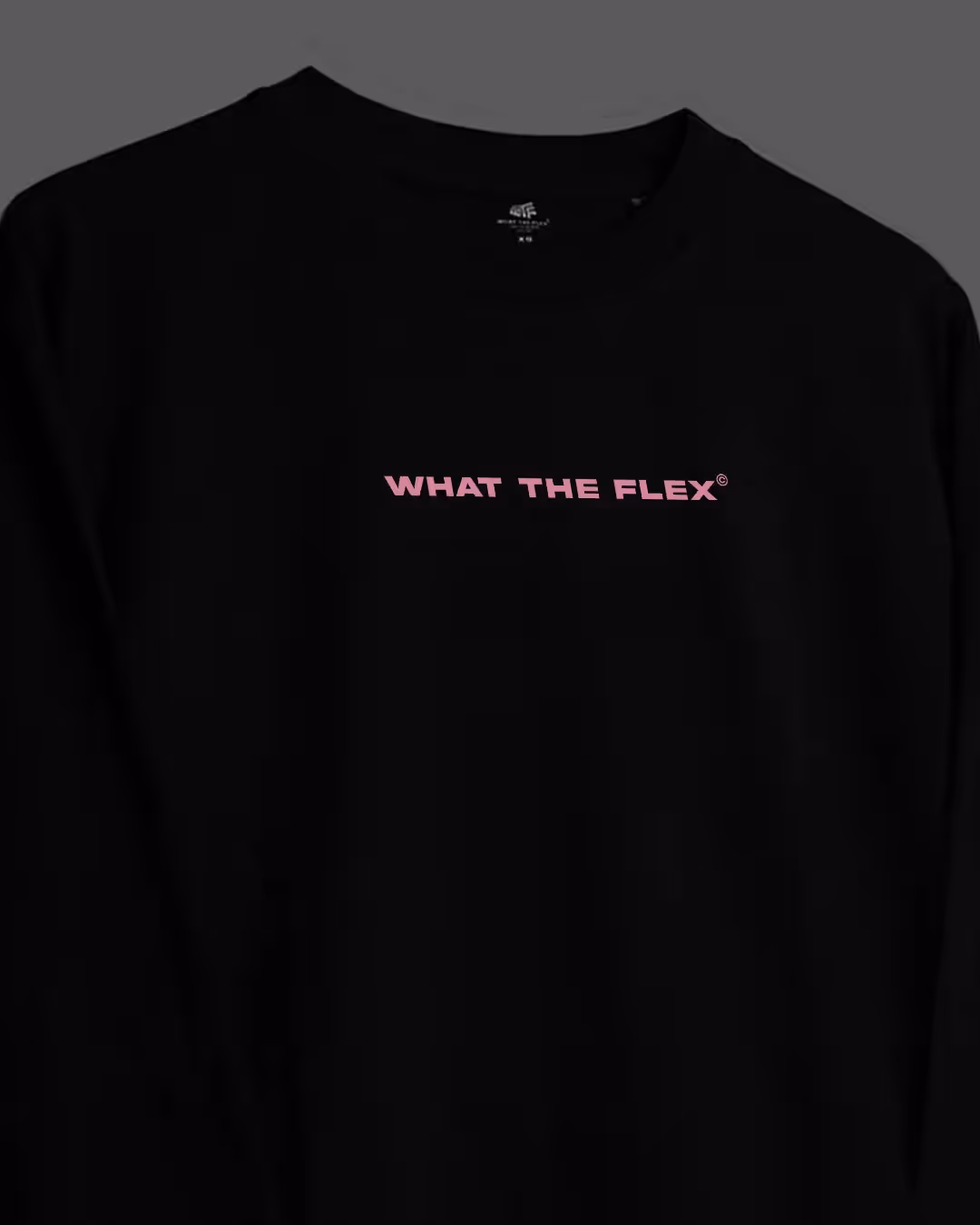 No Heart Club Full Sleeve Boxy-Fit Black T-shirt image 8