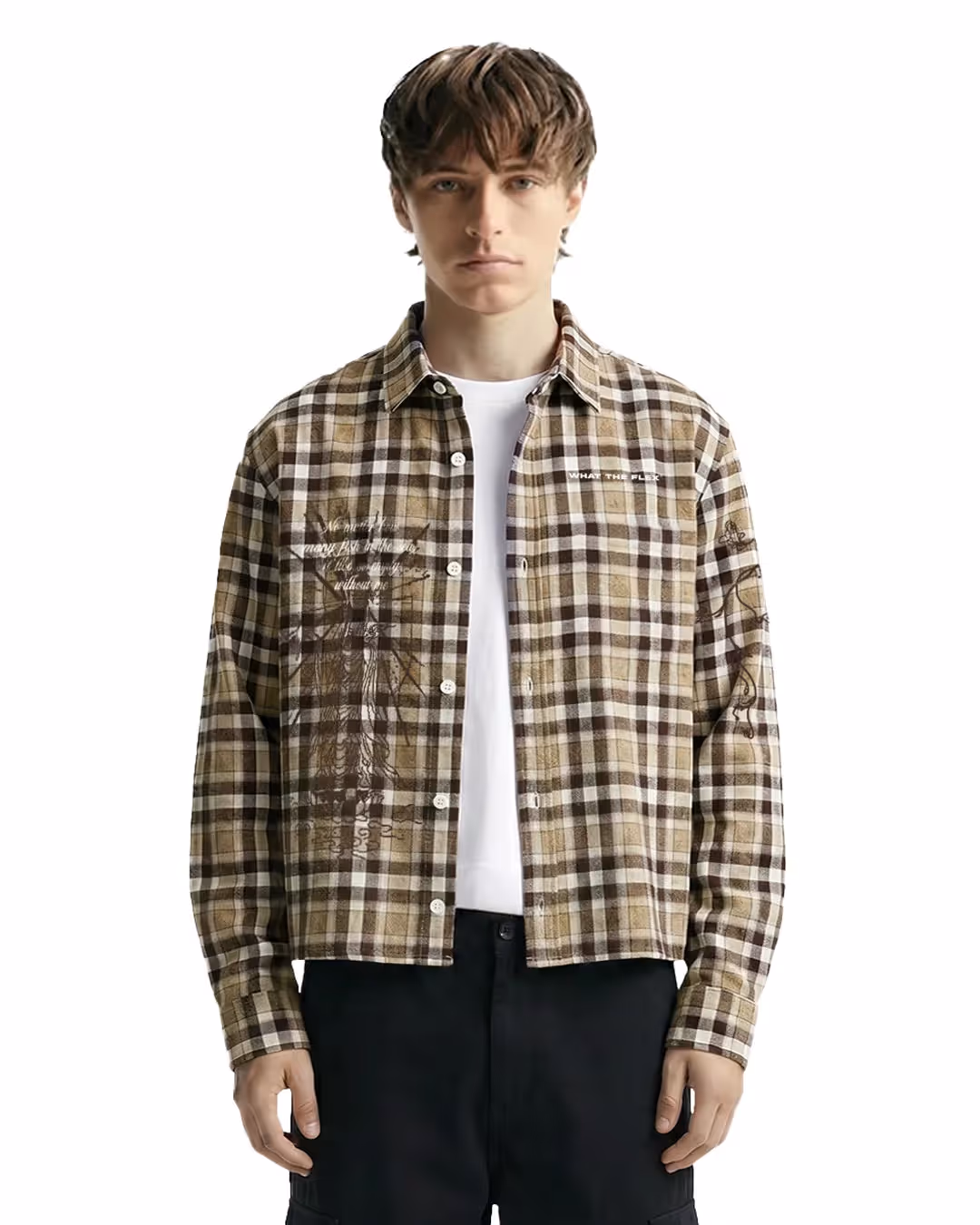 Not For You Plaid Checks Shirt image 3