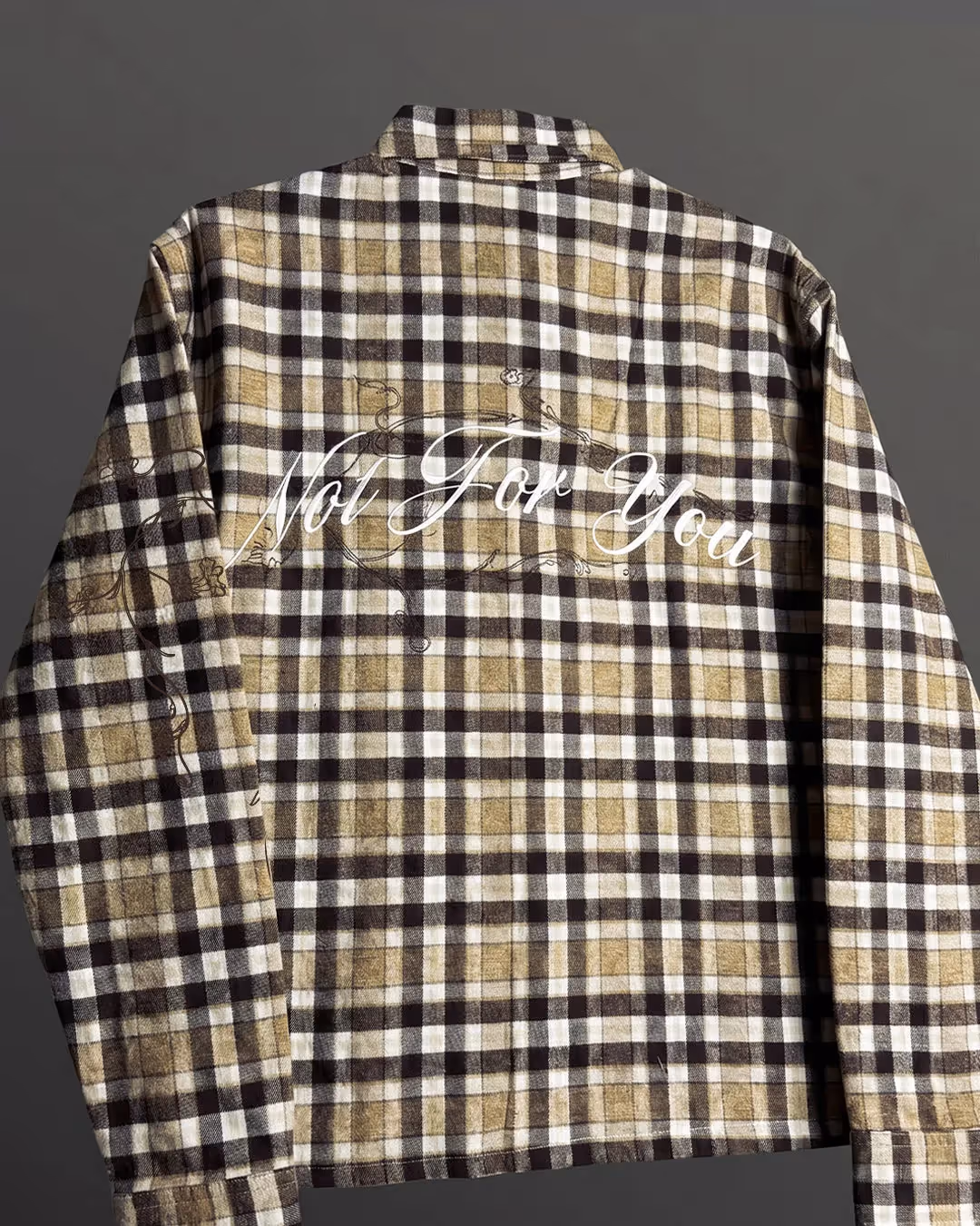 Not For You Plaid Checks Shirt image 4