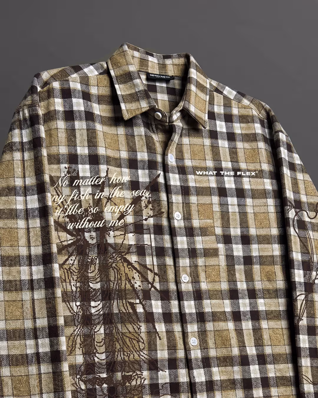 Not For You Plaid Checks Shirt image 9