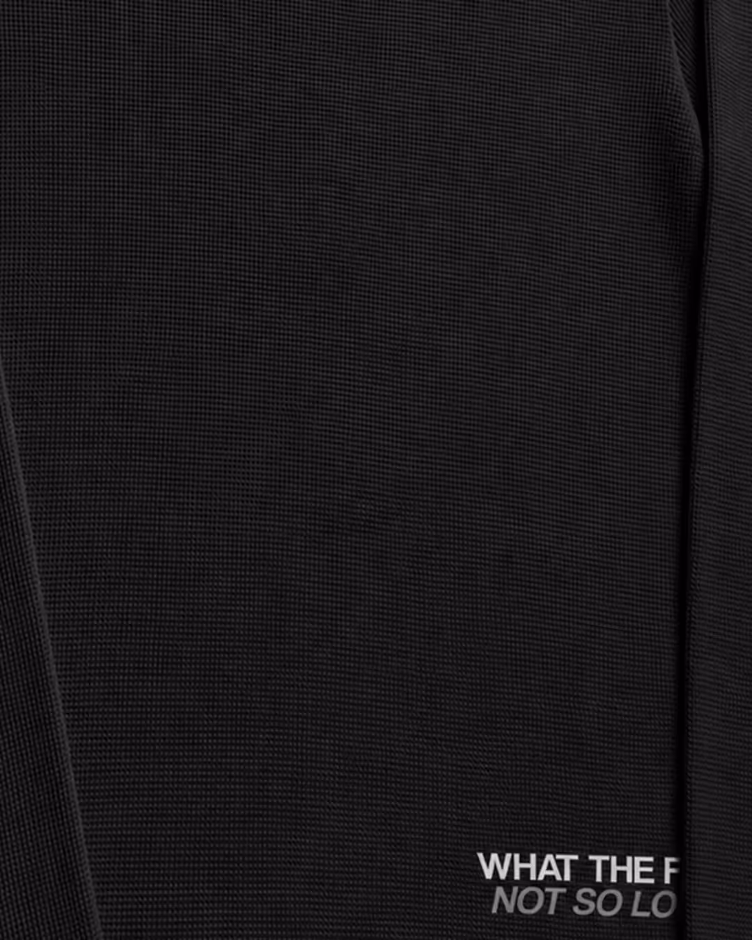 Not So Loud Black Henley T-shirt image 6