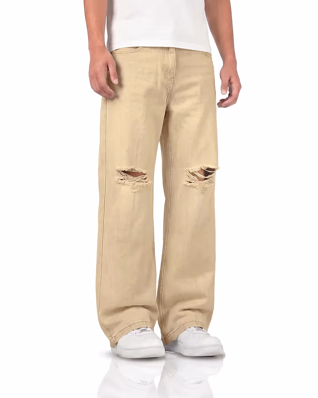 Oat Rugged Baggy Jeans image 2