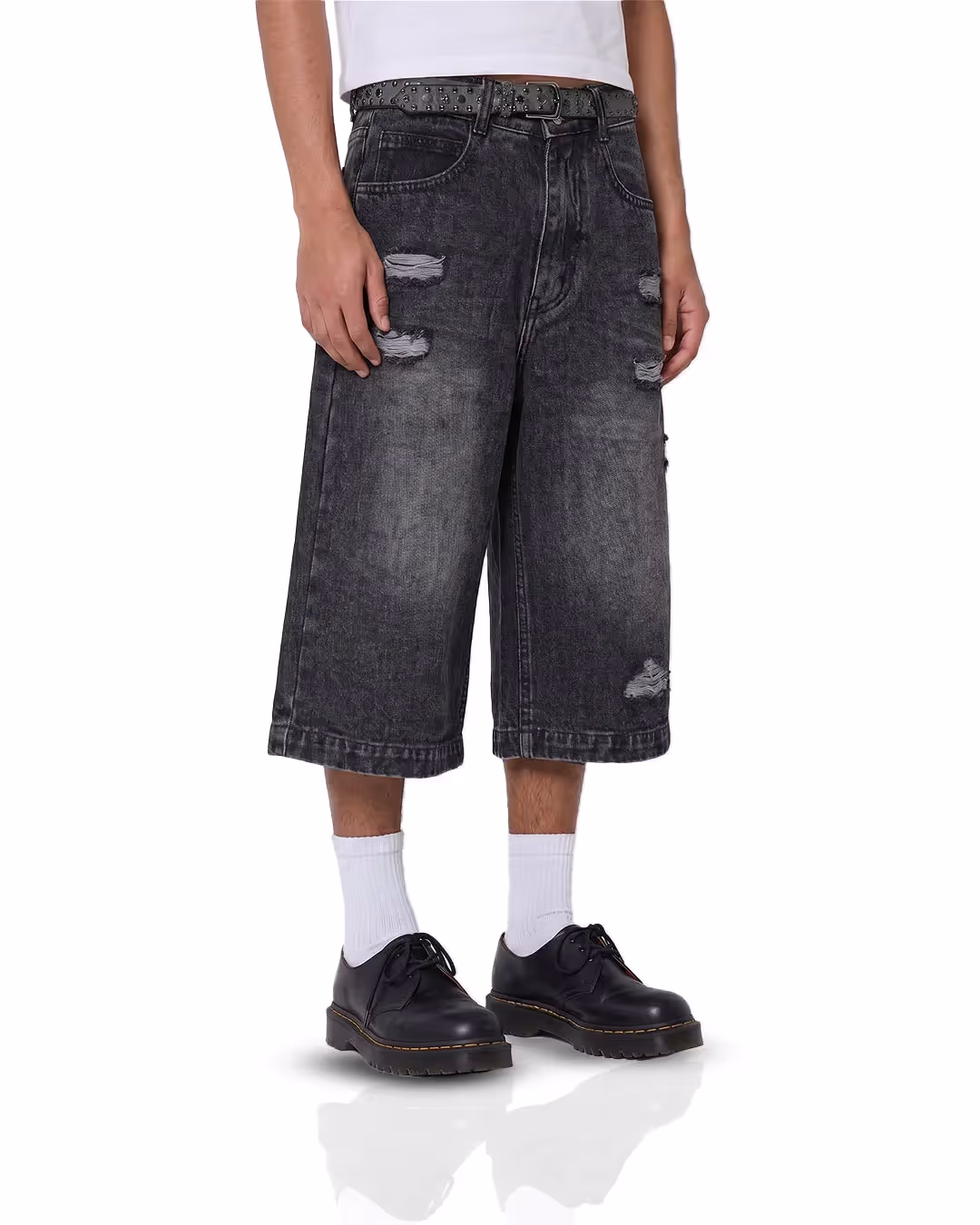 Off-Grid Rugged Denim Jorts image 2
