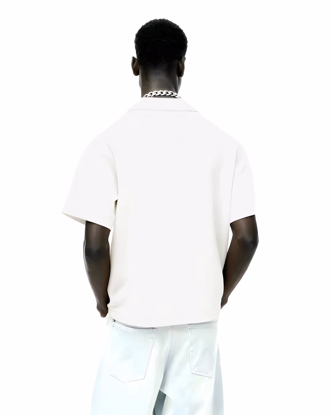 Off White Polo T-Shirt  image 2