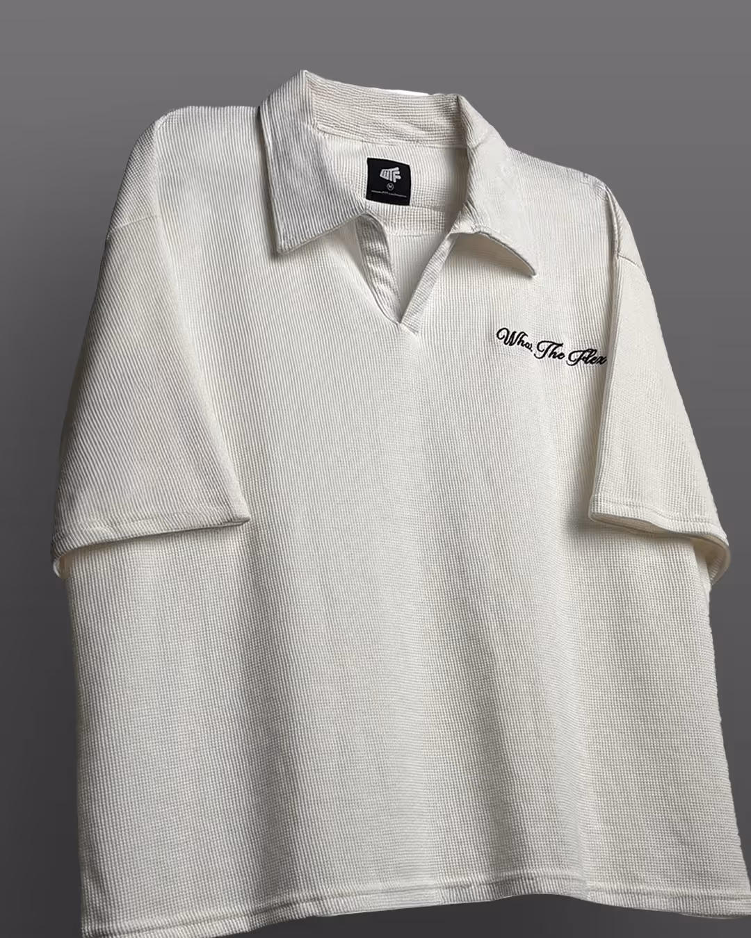 Off White Polo T-Shirt  image 3