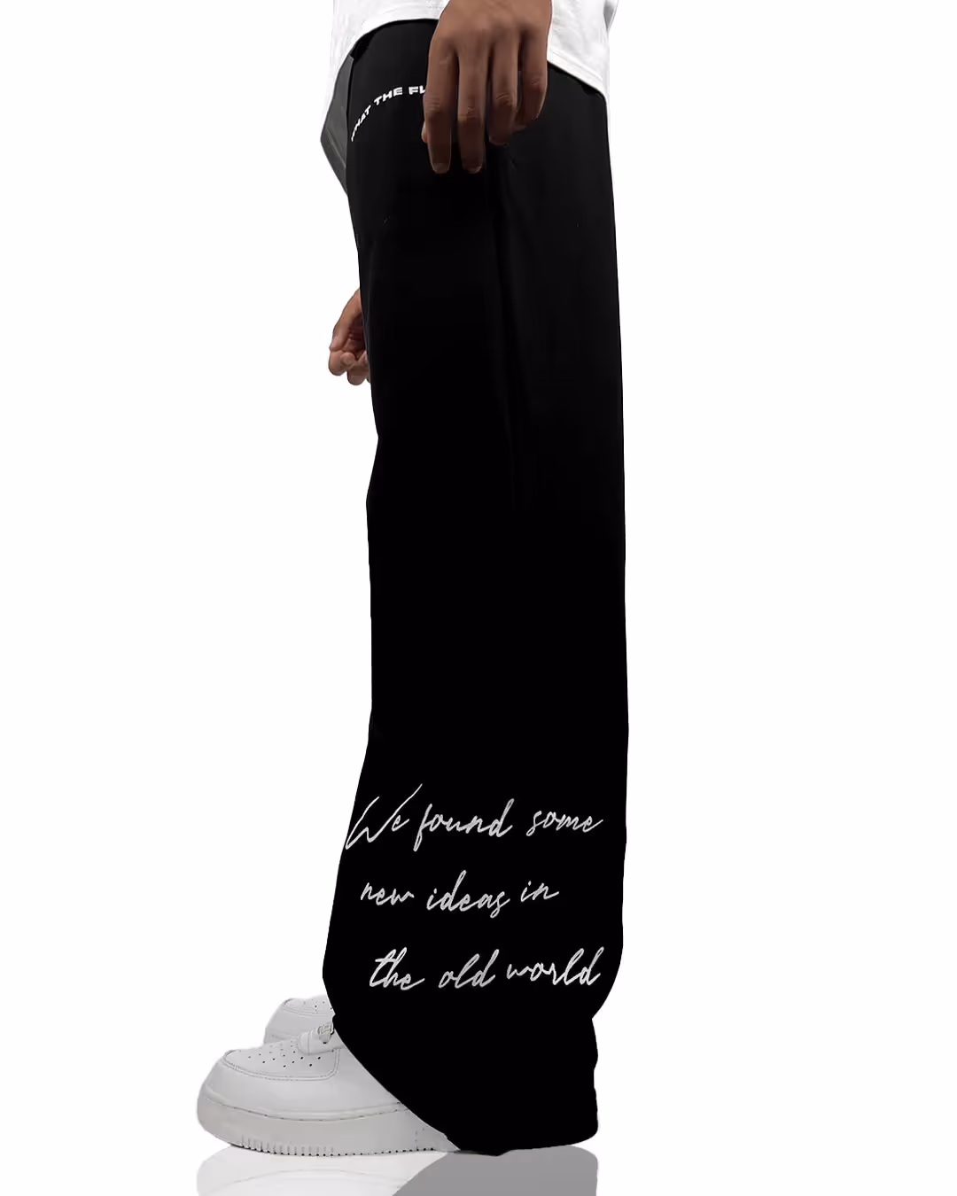Old World Black Essential Pants  image 3
