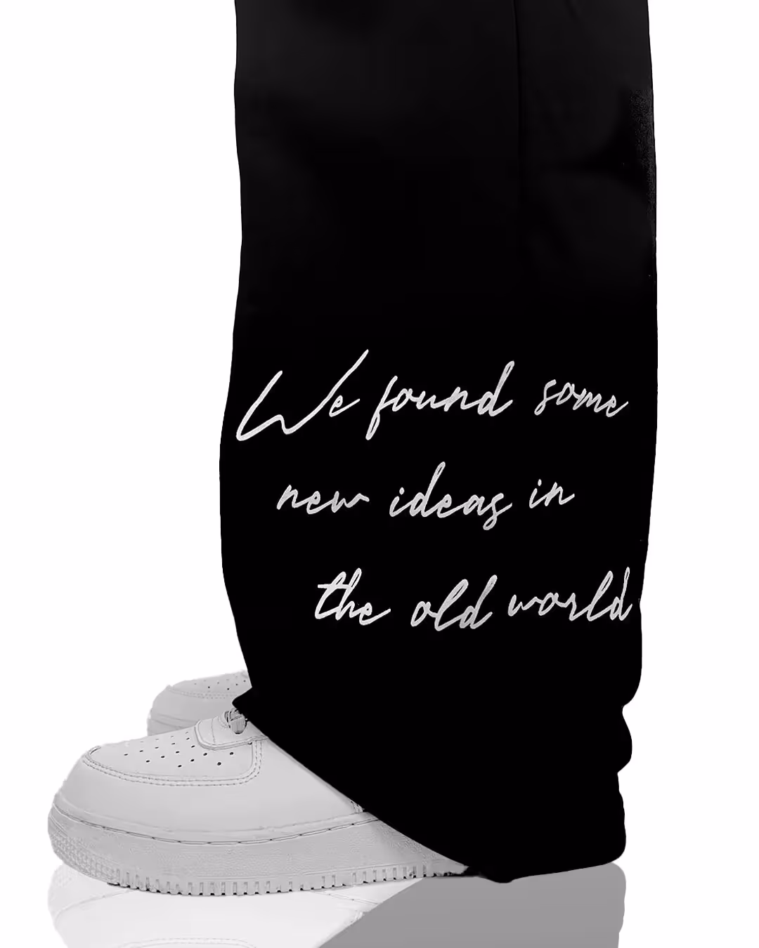 Old World Black Essential Pants  image 5