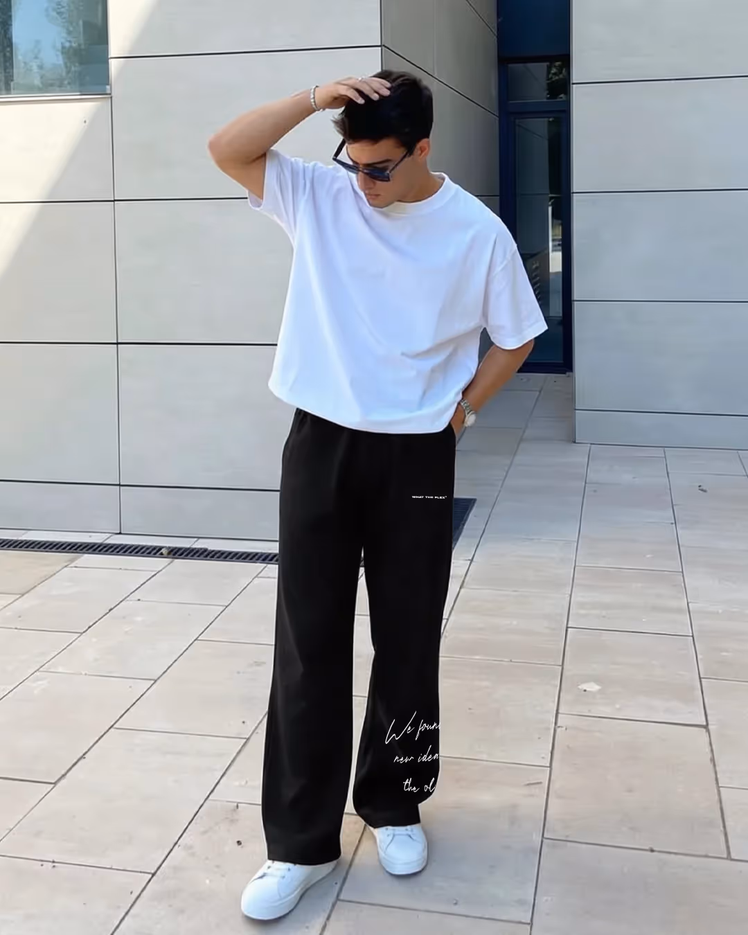 Old World Black Essential Pants  image 6