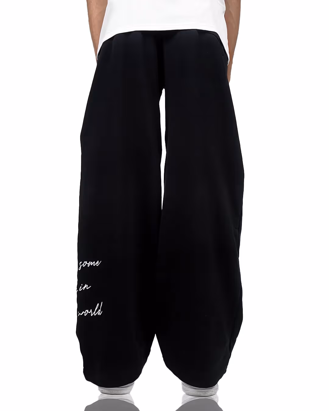Old World Black Essential Pants  image 7