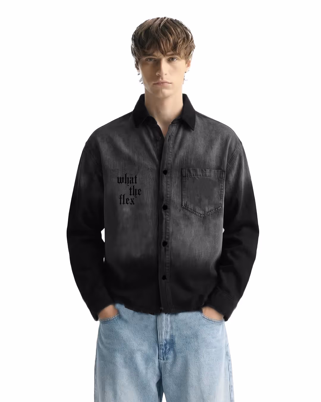 Ombre Season Denim Shirt image 1