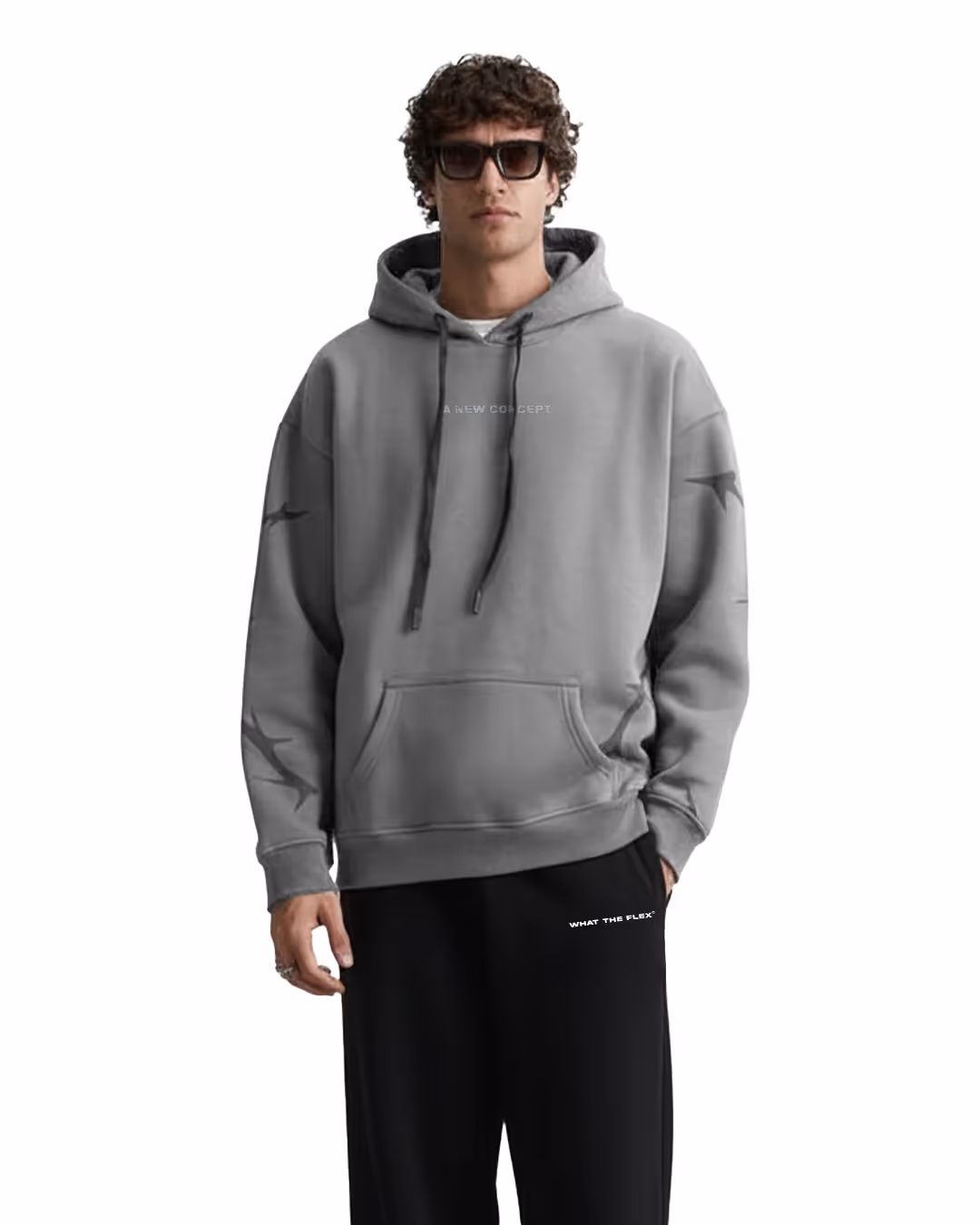 Optimistic Behaviour Oversized Hoodie image 2