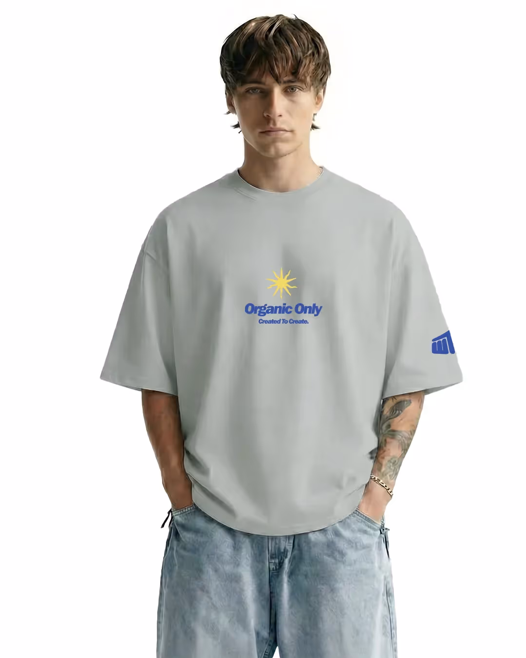 Organic Only Boxy-Fit T-Shirt image 2