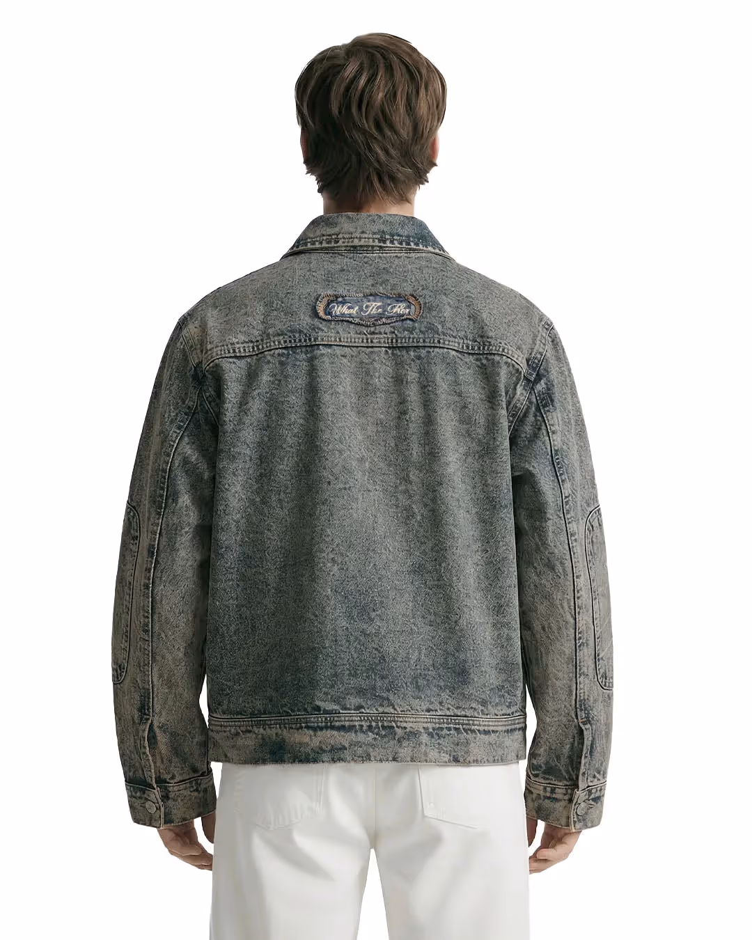 Outlaw Burnt Blue Denim Jacket image 2
