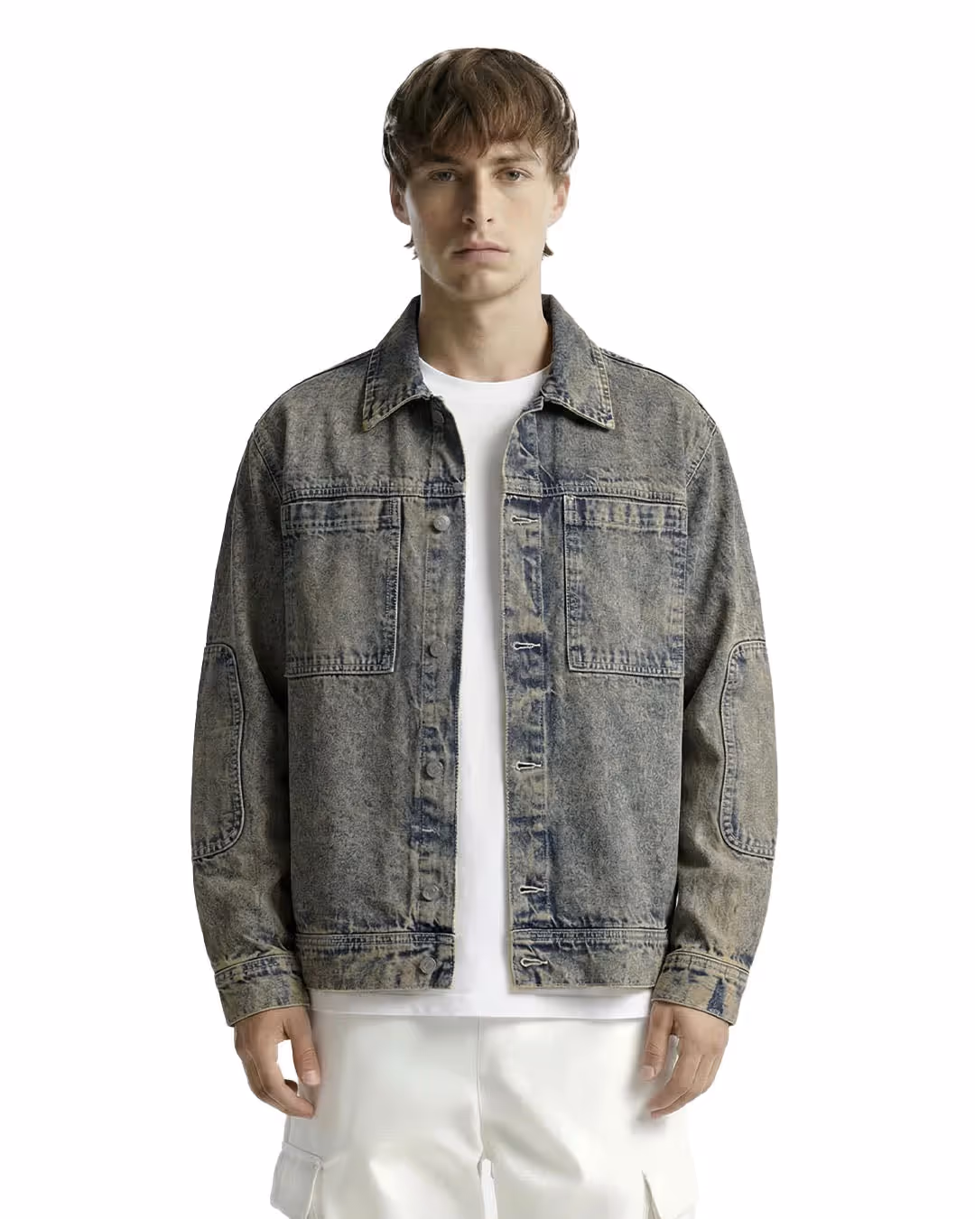 Outlaw Burnt Blue Denim Jacket image 3
