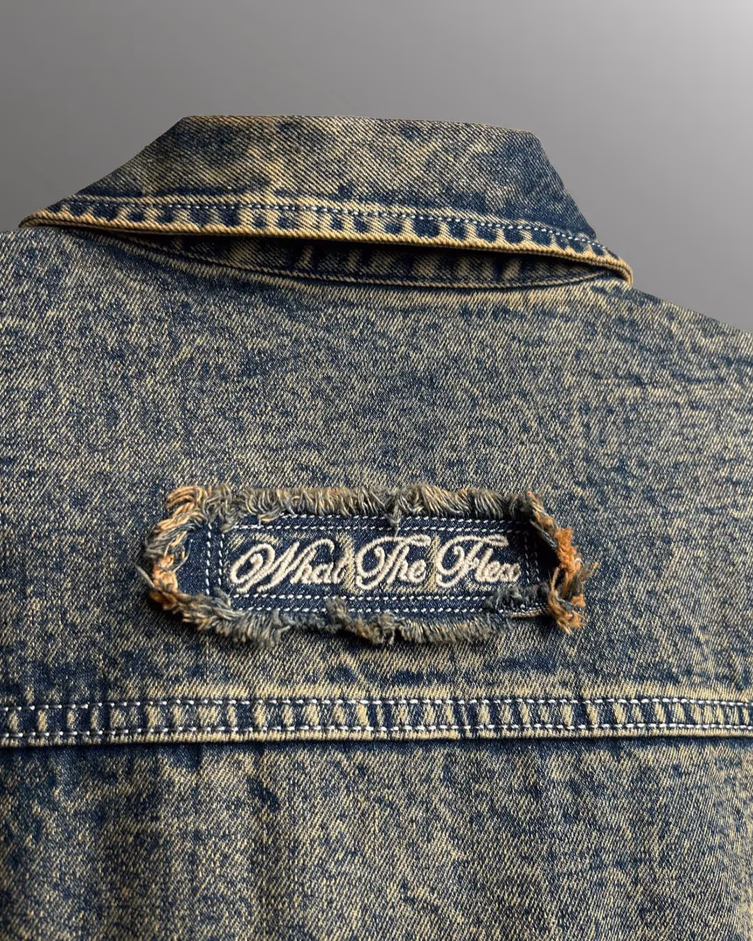 Outlaw Burnt Blue Denim Jacket image 6