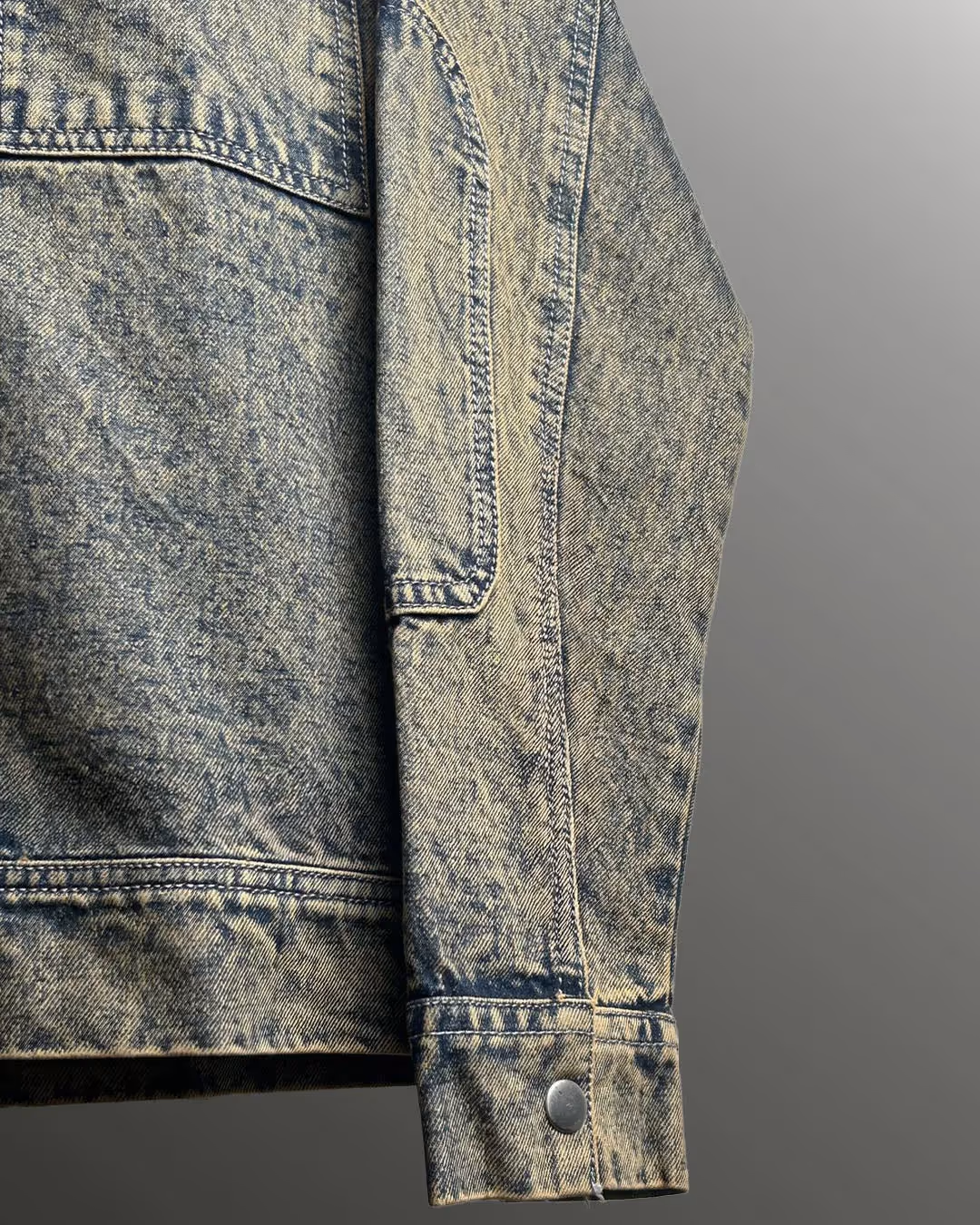 Outlaw Burnt Blue Denim Jacket image 7