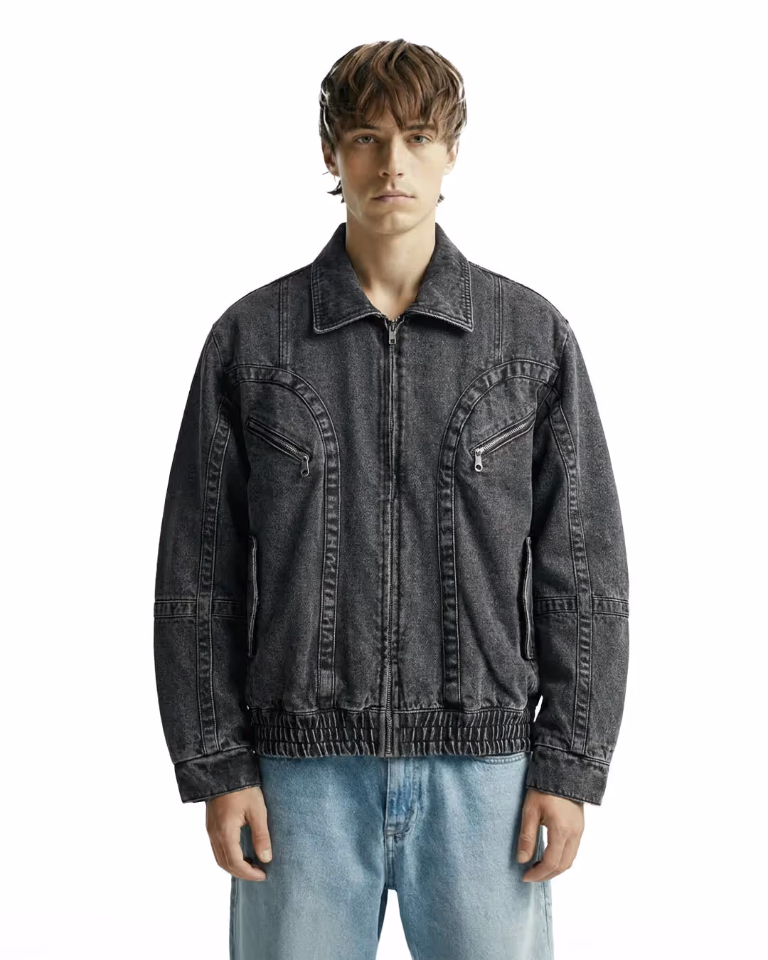 Over Drive Washed Denim Jacket image 1