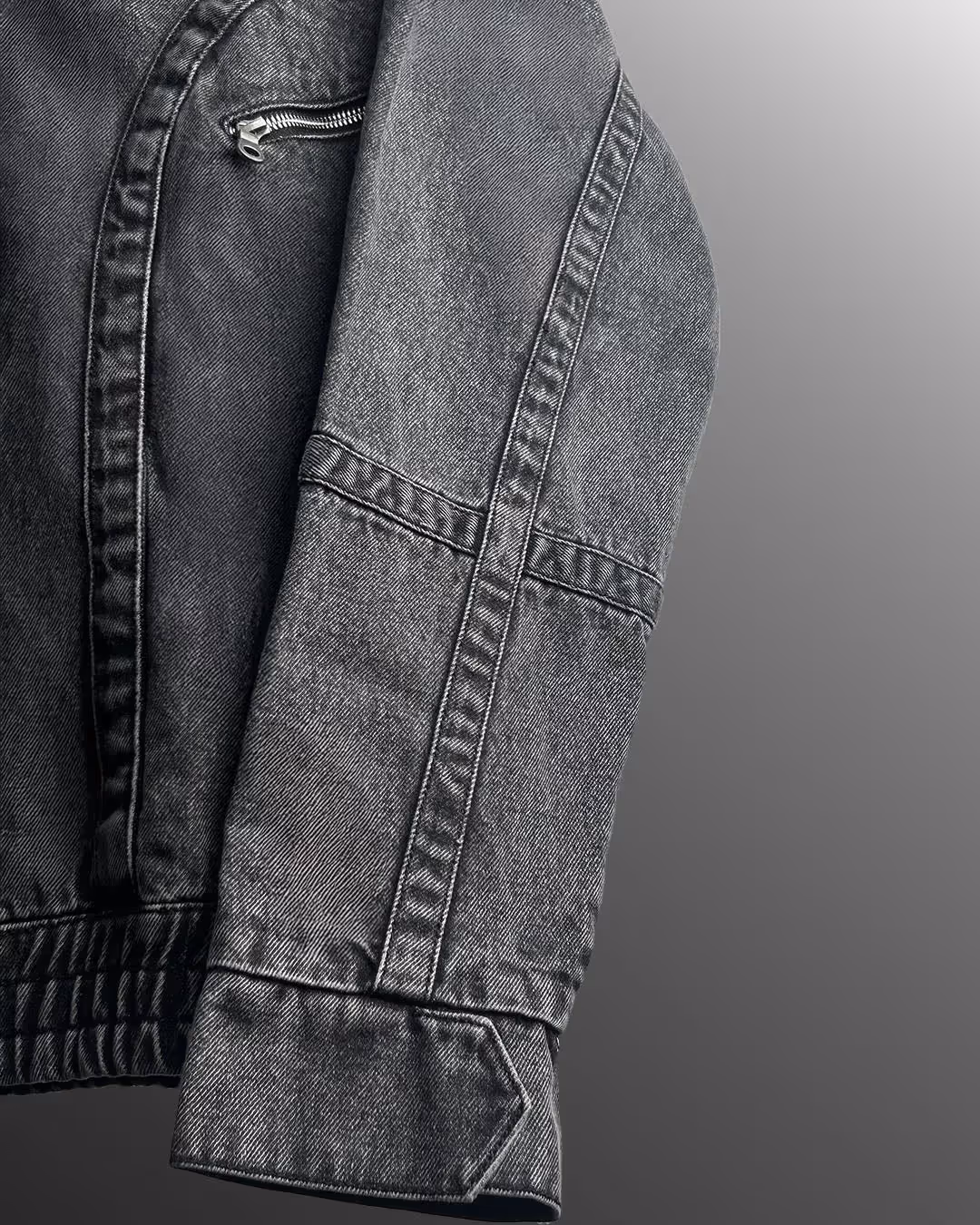 Over Drive Washed Denim Jacket image 8