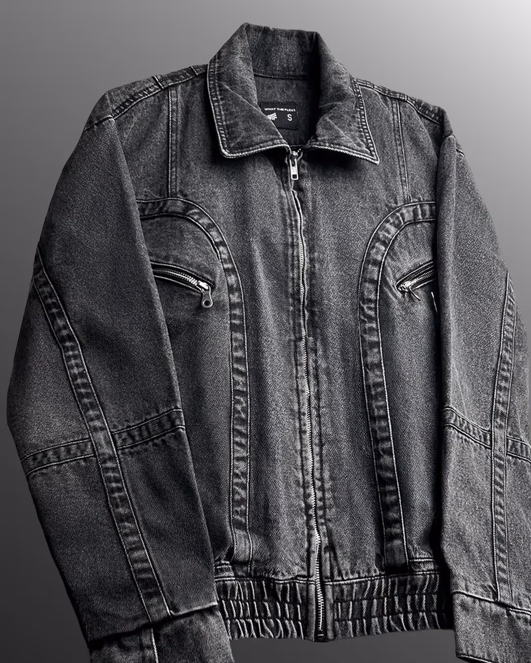 Over Drive Washed Denim Jacket image 9