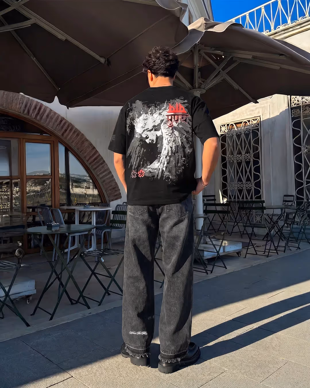 Paap Black Heavyweight T-Shirt image 6