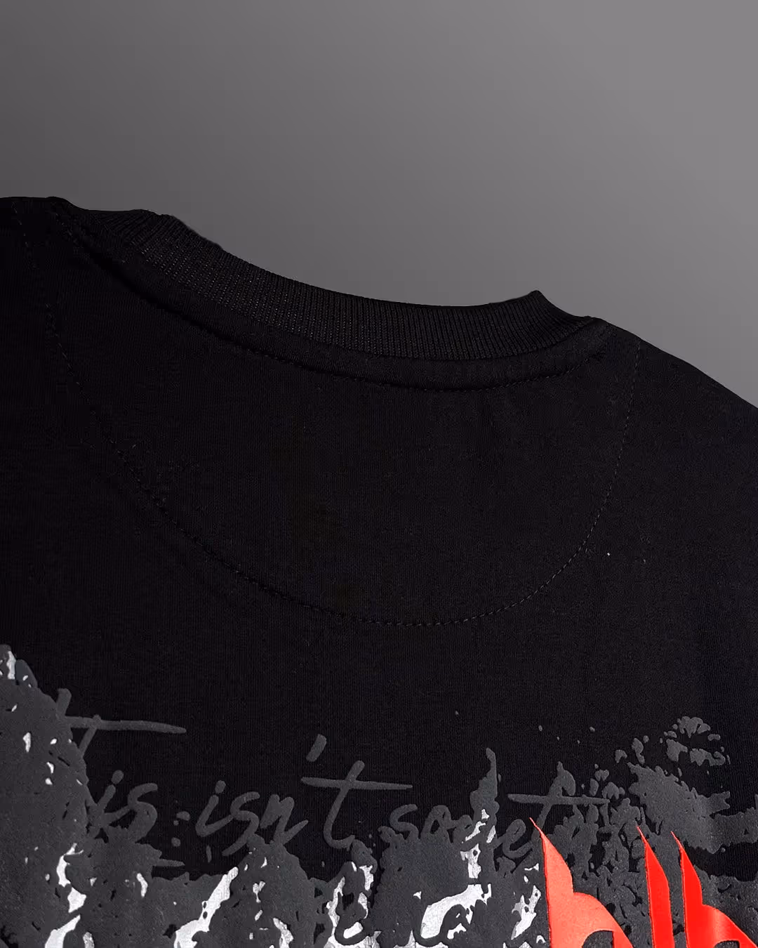 Paap Black Heavyweight T-Shirt image 8