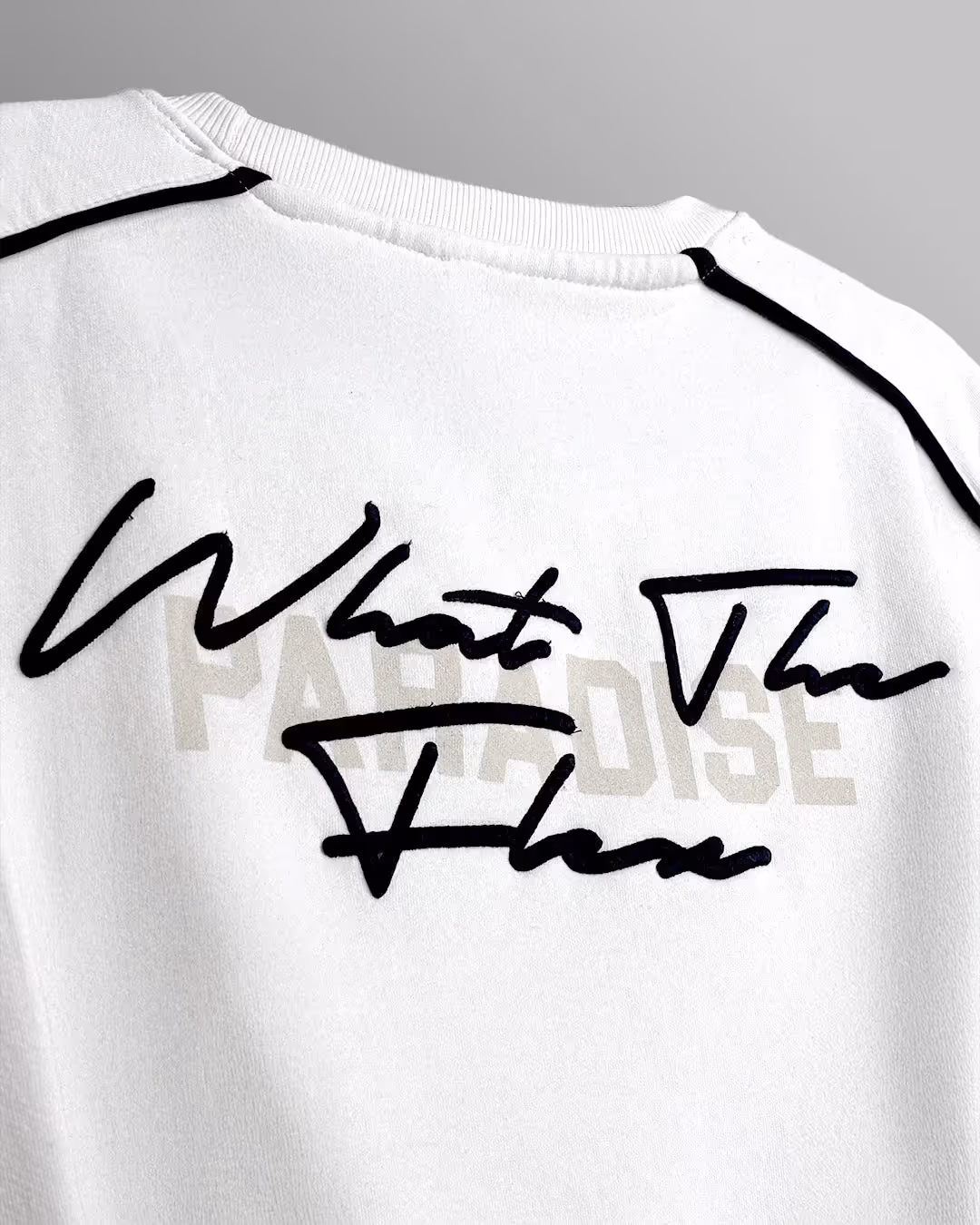 Paradise Oversized White Sweatshirt image 6