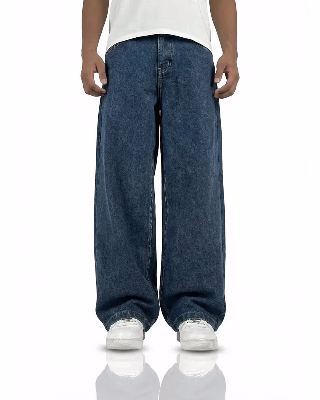 Phantom Blue Baggy Jeans image 2