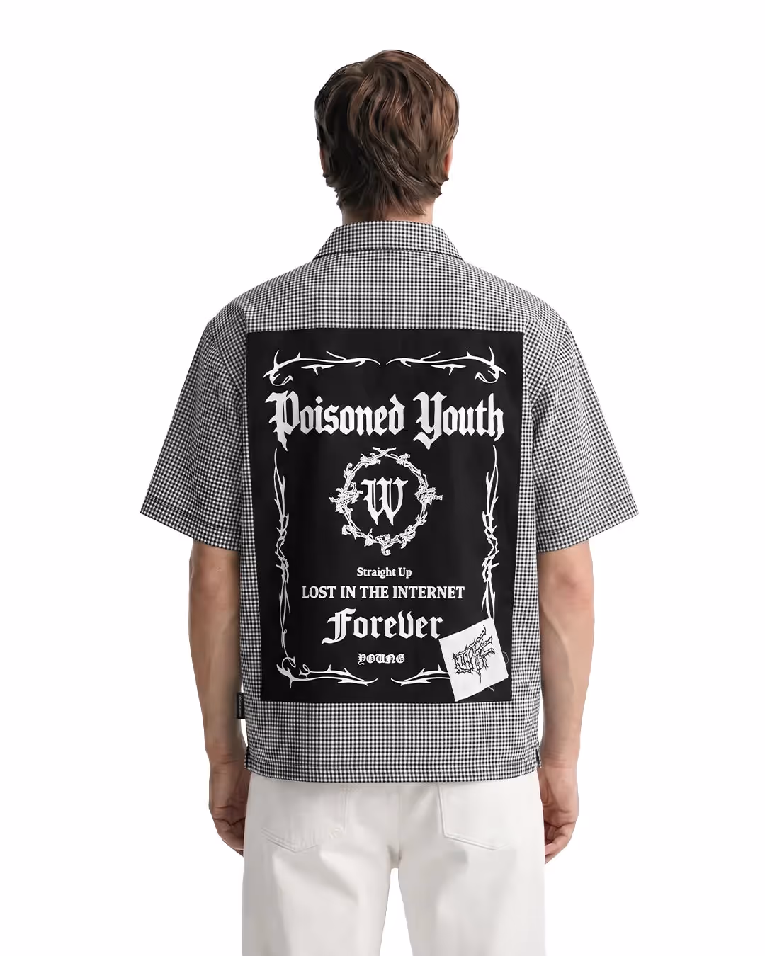 Poisoned Youth Fusion Checks Half Shirt image 1