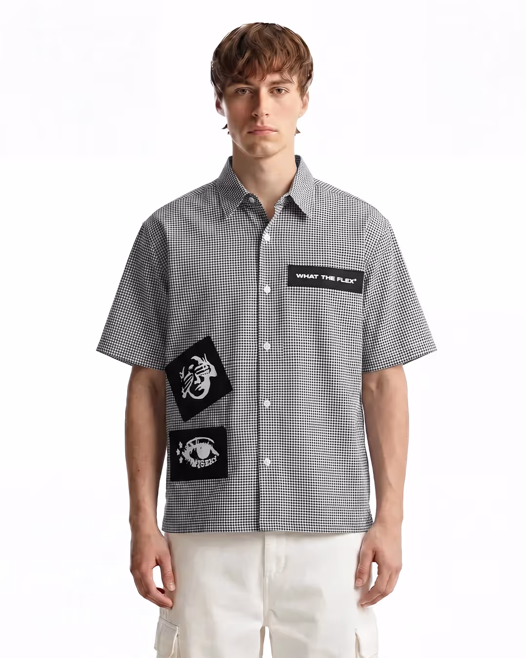 Poisoned Youth Fusion Checks Half Shirt image 2