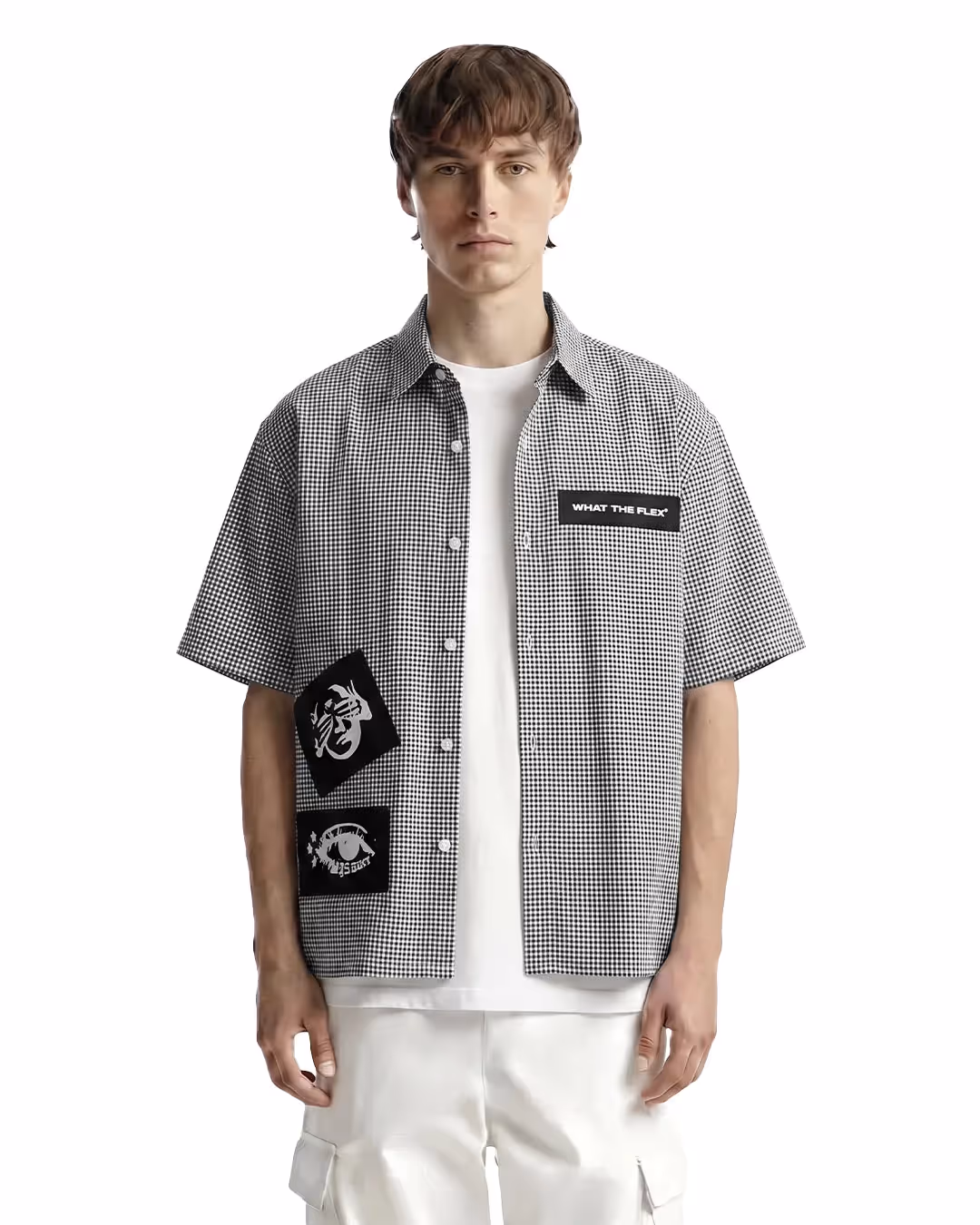 Poisoned Youth Fusion Checks Half Shirt image 3