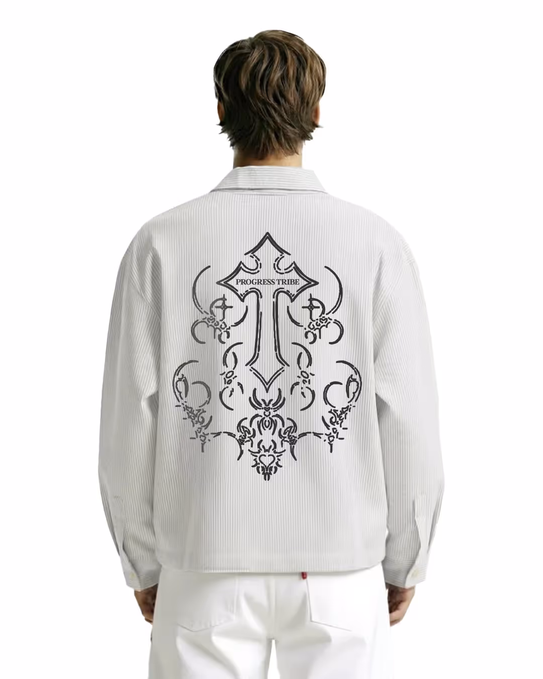 Progress Tribe Striped Shirt image 1