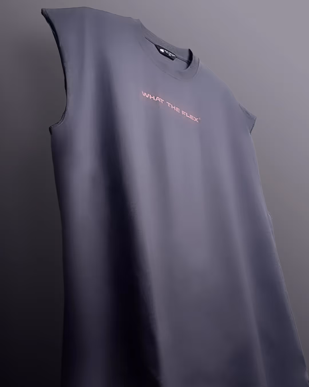 Provider Grey Cotton Boxy Vest  image 4