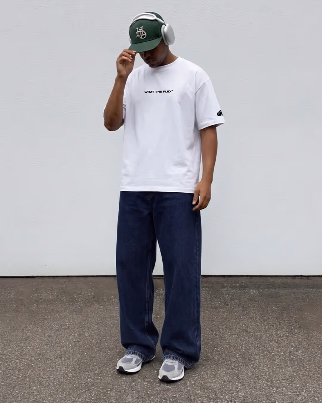 Raw Indigo Baggy Jeans image 5