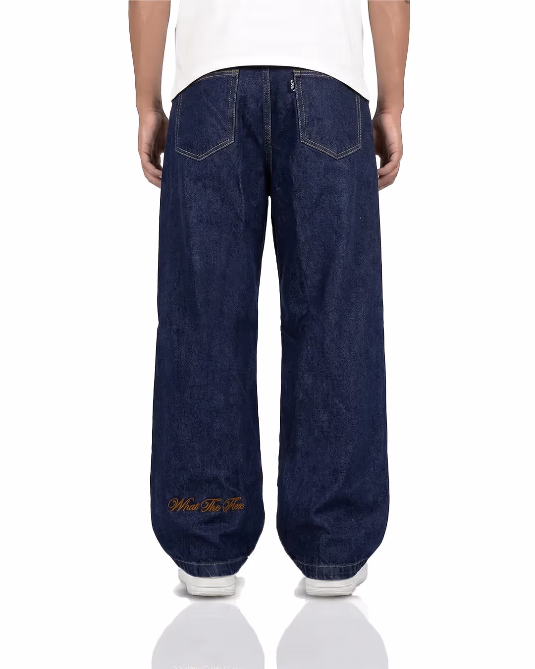Raw Indigo Baggy Jeans image 7