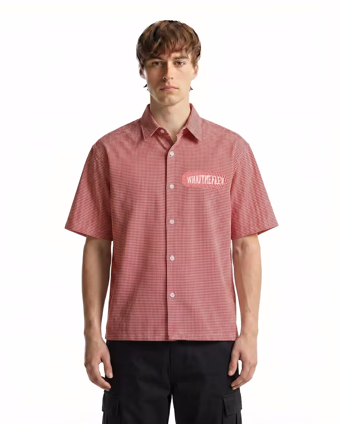 Real Flex Half Sleeves Checks Shirt  image 2