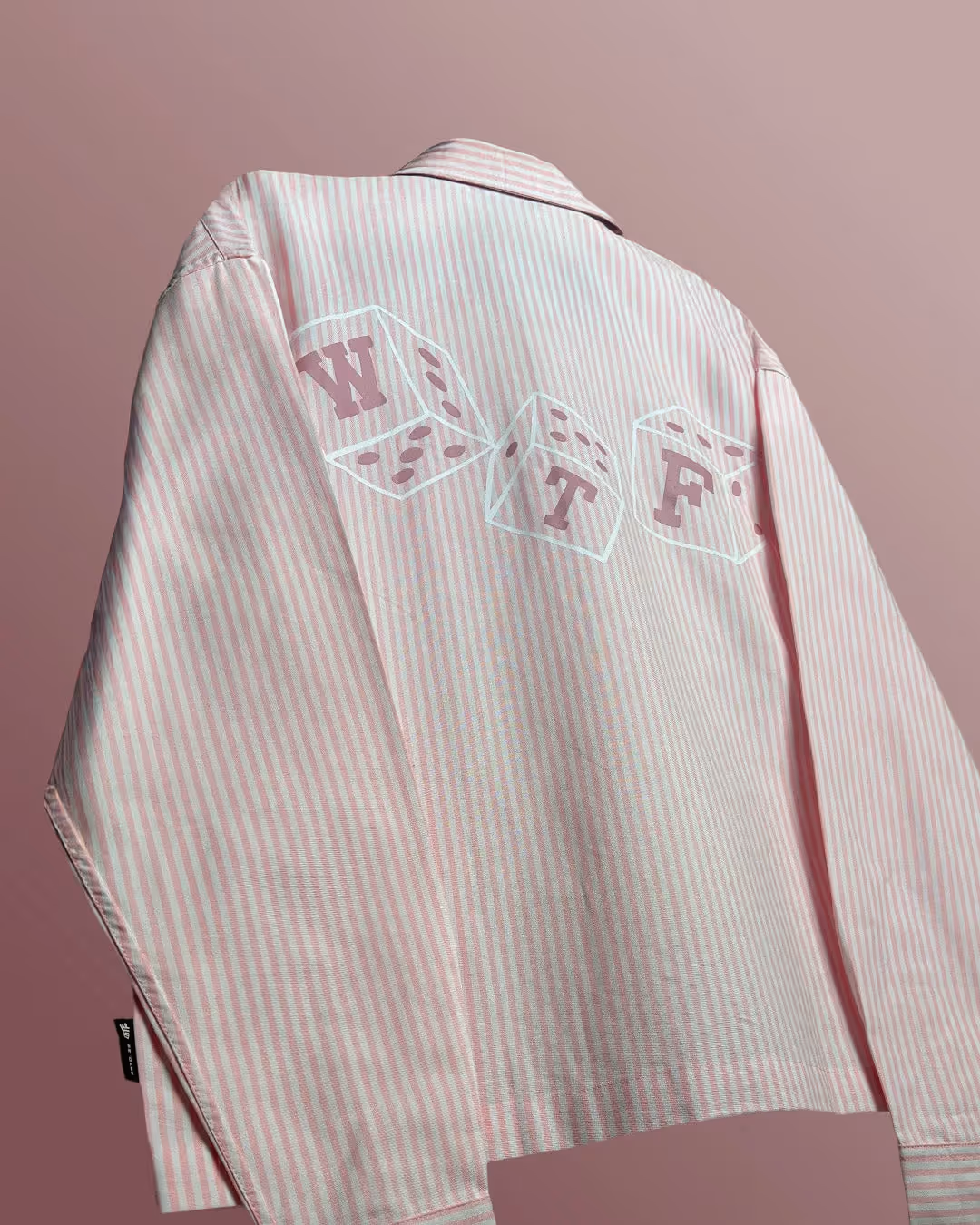 Rolling Pink Striped Shirt  image 3