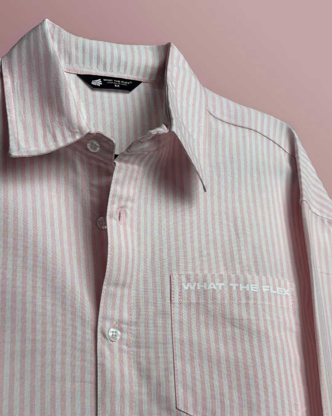 Rolling Pink Striped Shirt  image 5