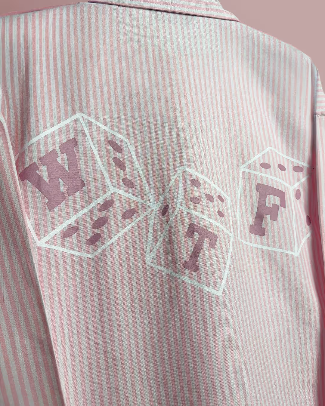 Rolling Pink Striped Shirt  image 6