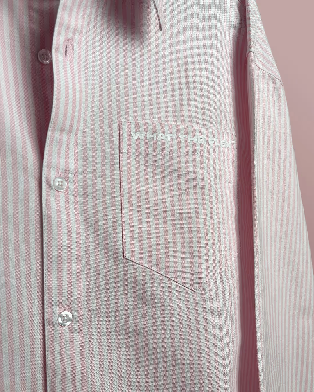 Rolling Pink Striped Shirt  image 7