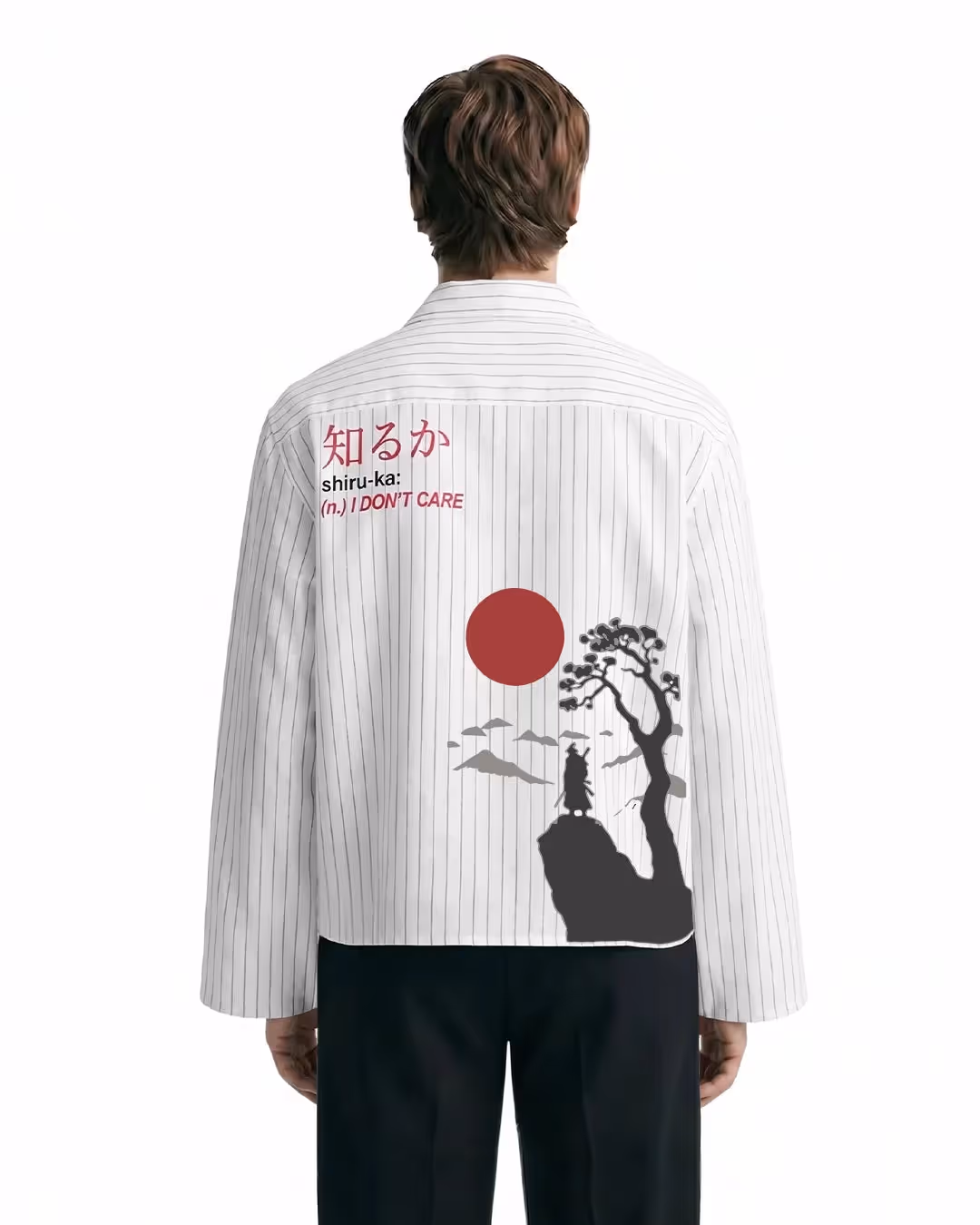 Shiruka Linen Striped Shirt image 1