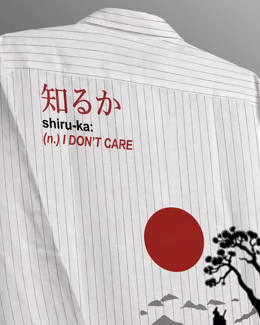 Shiruka Linen Striped Shirt image 6