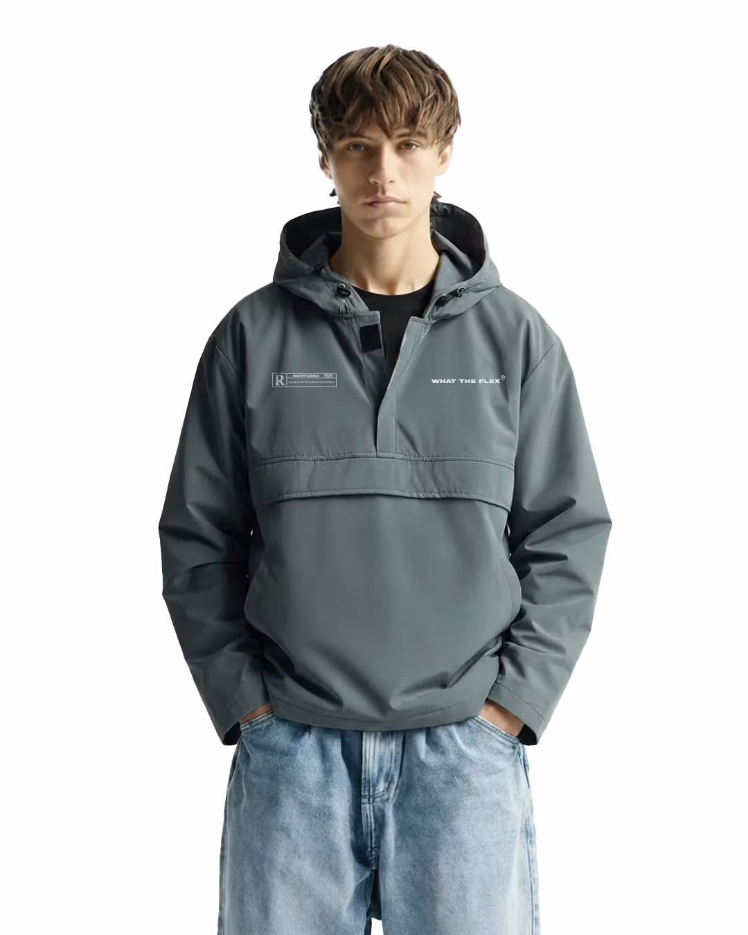 Signature Green Air Nylon Hoodie image 2