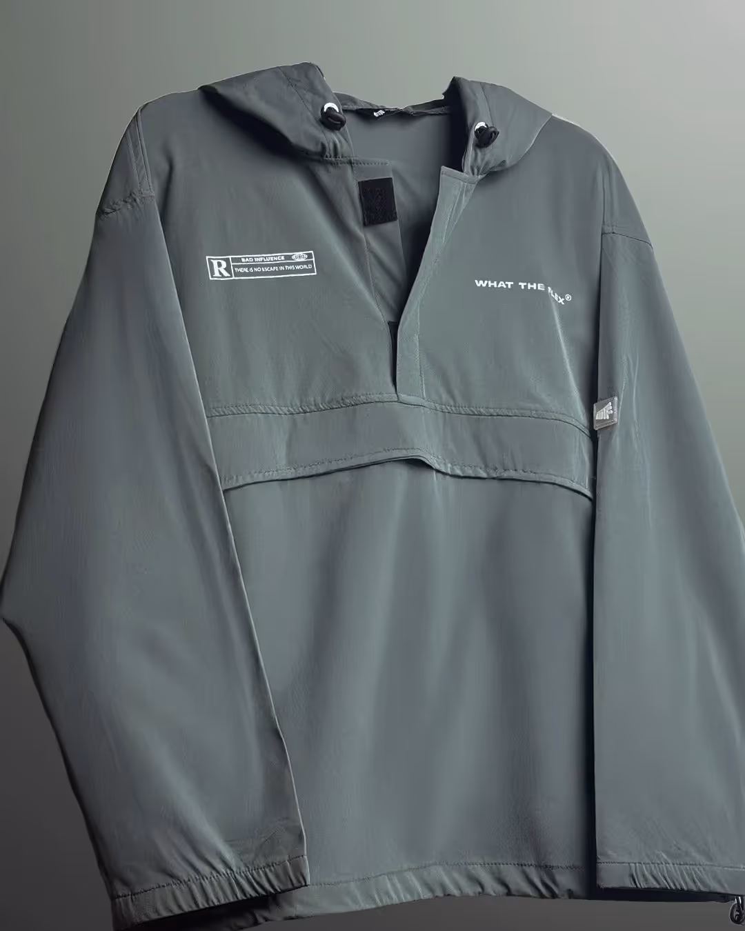 Signature Green Air Nylon Hoodie image 3